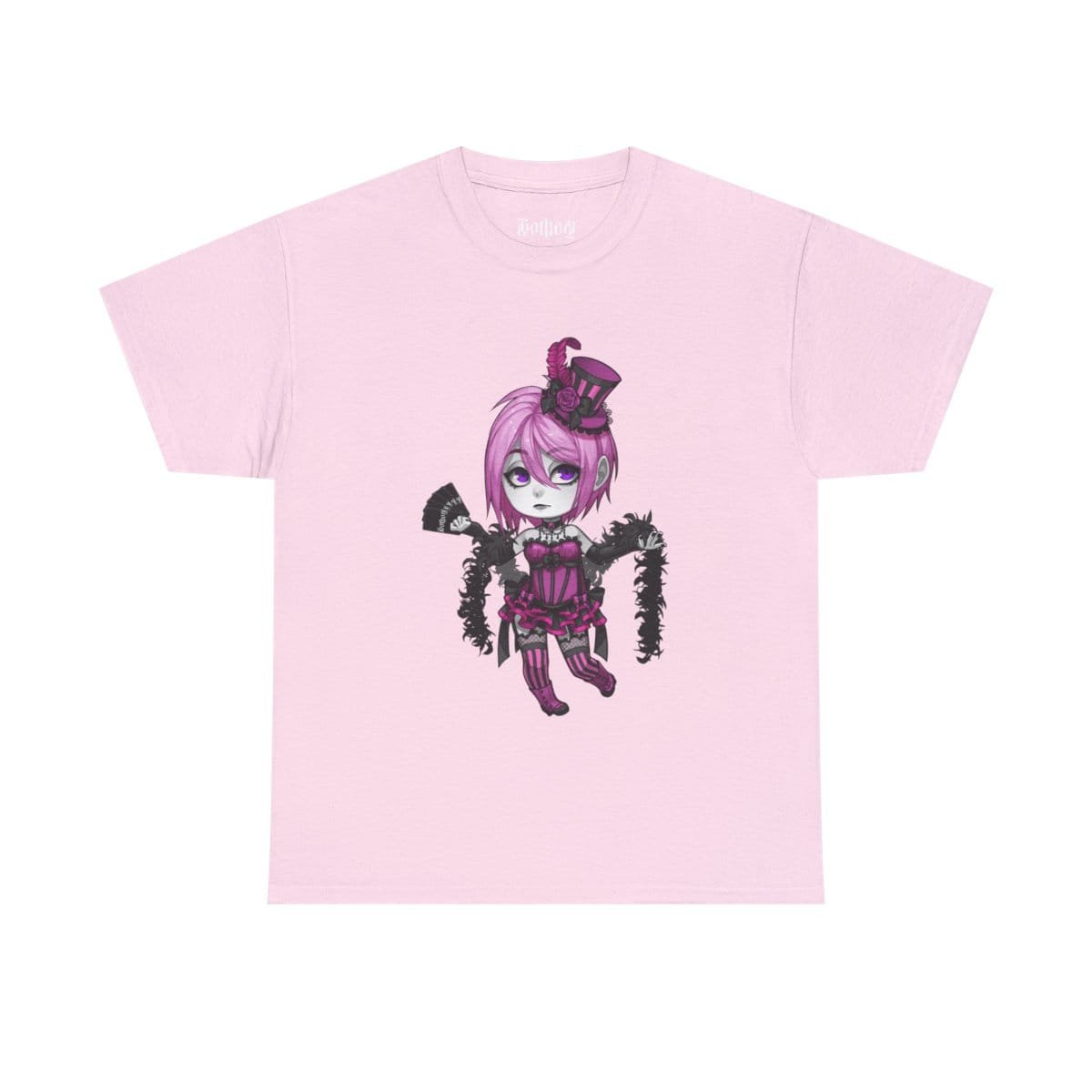 Gothest Cabaretgoth Sadako Kawaii Anime Chibi Goth Girl Unisex 100% Cotton Tee - Image 8