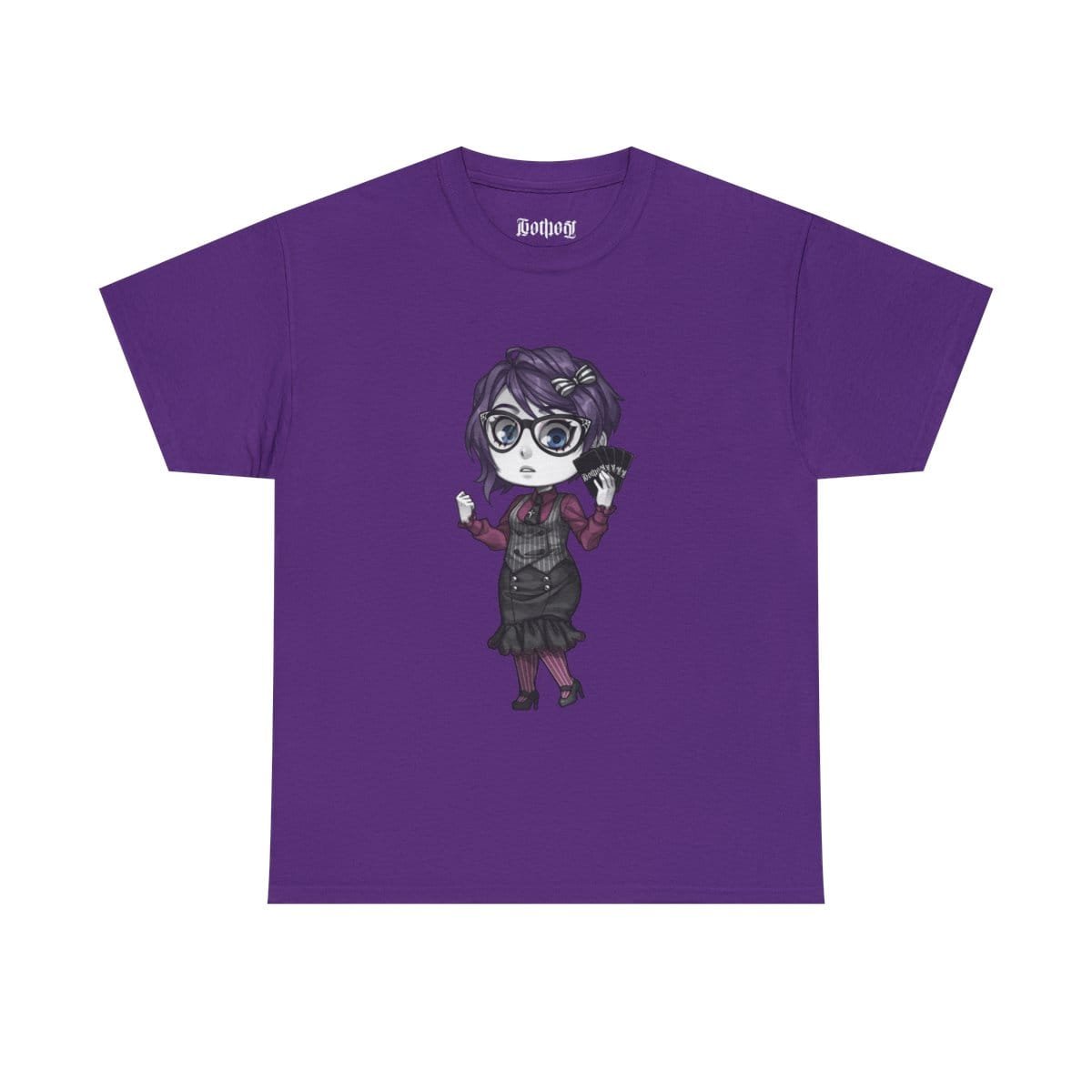 Gothest Corpgoth Kawaii Anime Chibi Goth Girl Unisex 100% Cotton Tee - Image 8