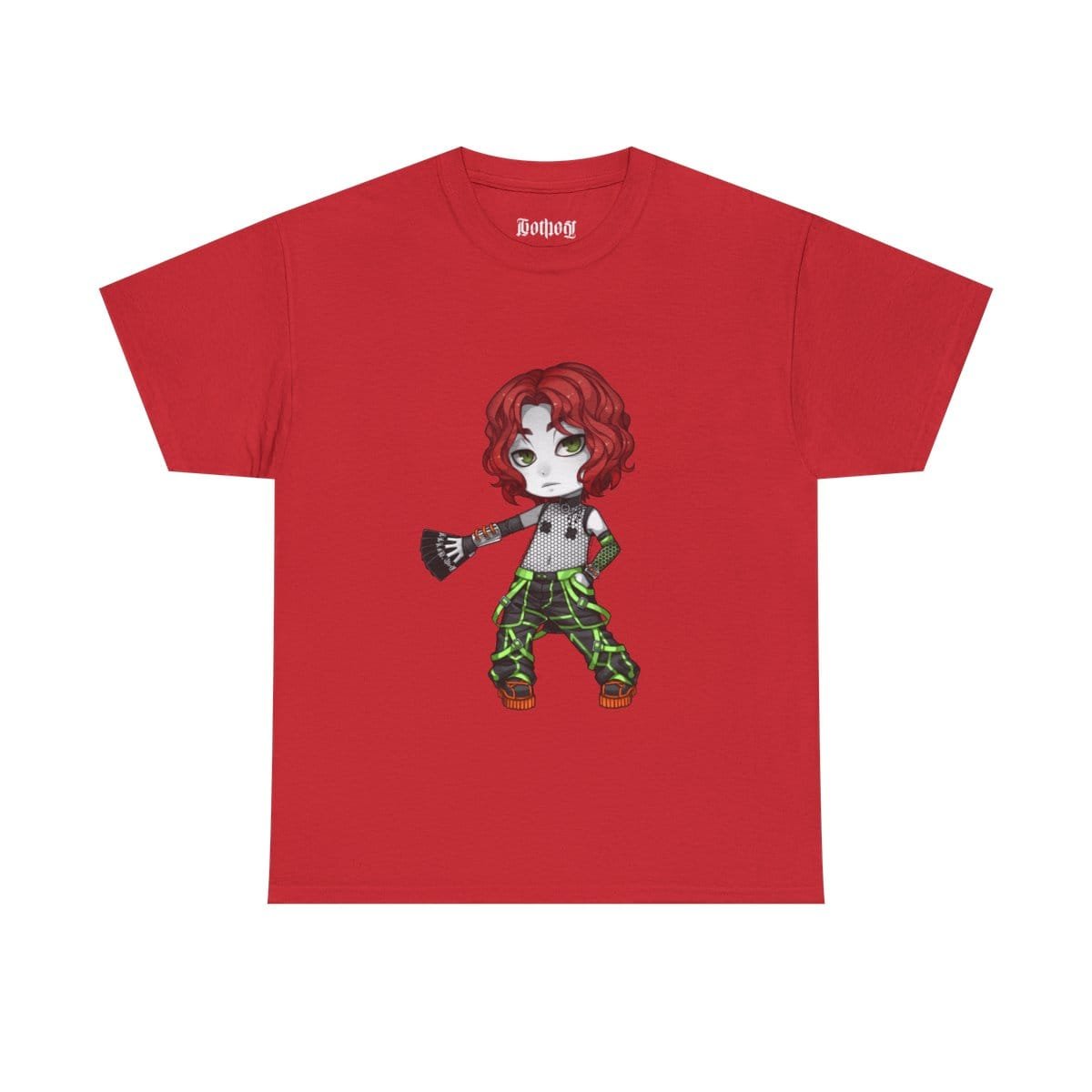 Gothest Cybergoth Andro Kawaii Anime Chibi Goth Boy Unisex 100% Cotton Tee - Image 8