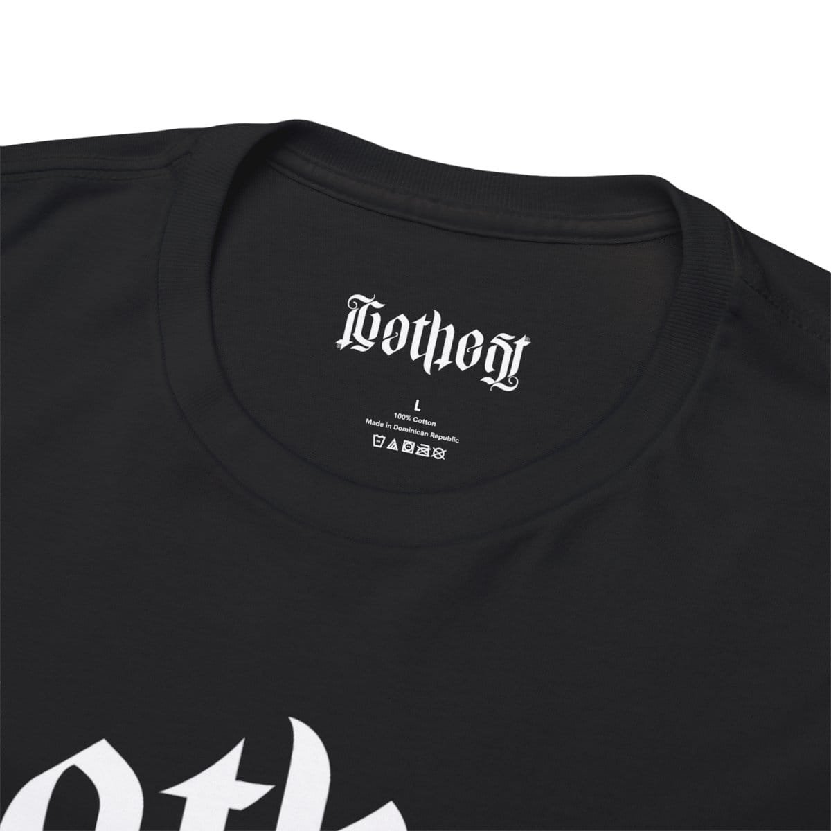 Gothest Logo Unisex 100% Cotton Tee - Image 3