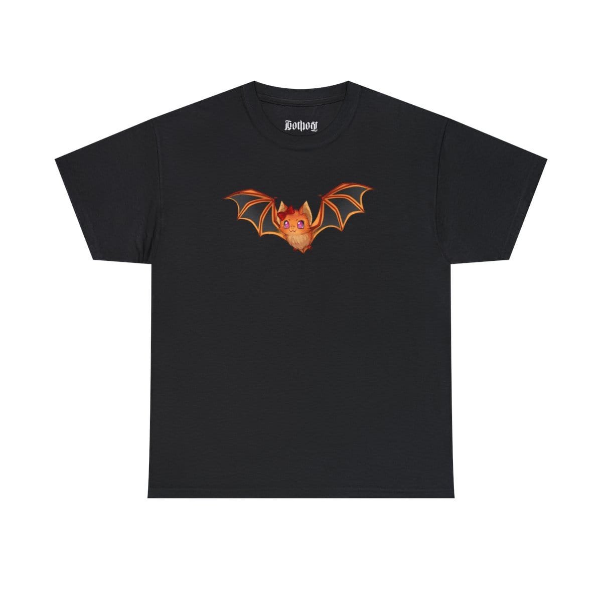 Gothest Batilda Kawaii Anime Chibi Bat Goth Girl Unisex 100% Cotton Tee - Image 2