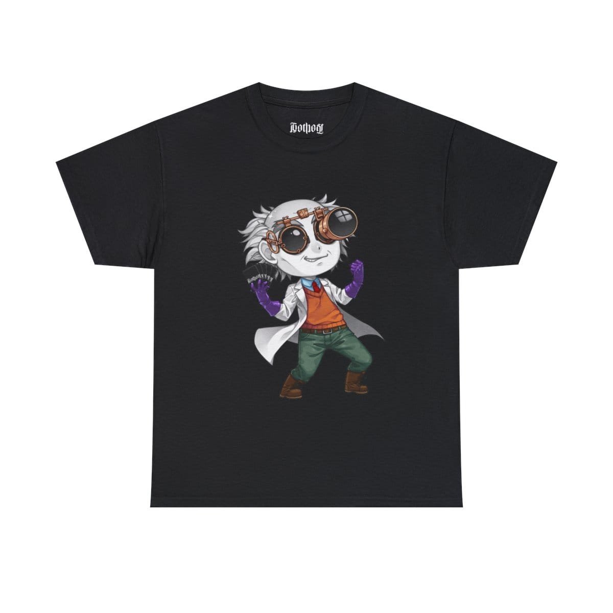 Gothest Steampunk Kawaii Anime Chibi Goth Boy Unisex 100% Cotton Tee - Image 5