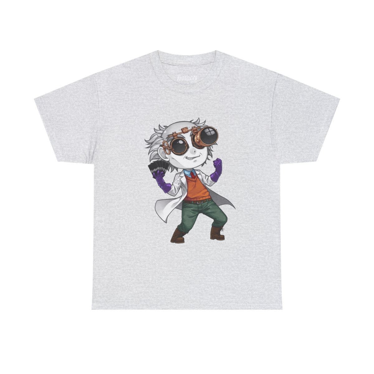 Gothest Steampunk Kawaii Anime Chibi Goth Boy Unisex 100% Cotton Tee - Image 8