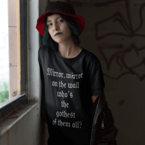 Mirror, Mirror Gothest Unisex 100% Cotton Tee