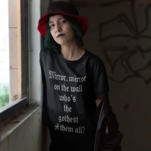 Mirror, Mirror Gothest Unisex 100% Cotton Tee