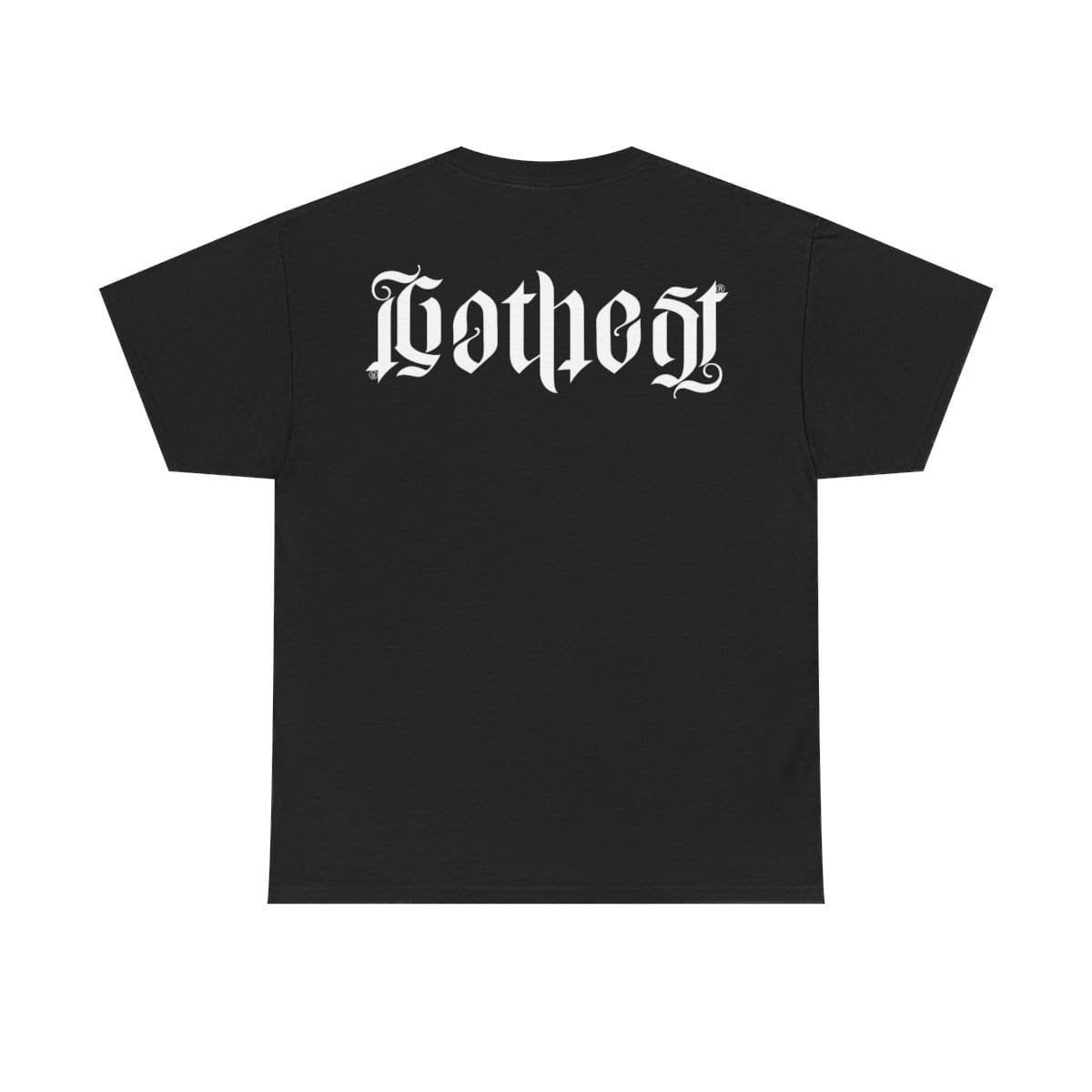 Gothest Goth Card - "UV Contact Lenses" Kawaii Anime Goth Girl Unisex 100% Cotton Tee - Image 2