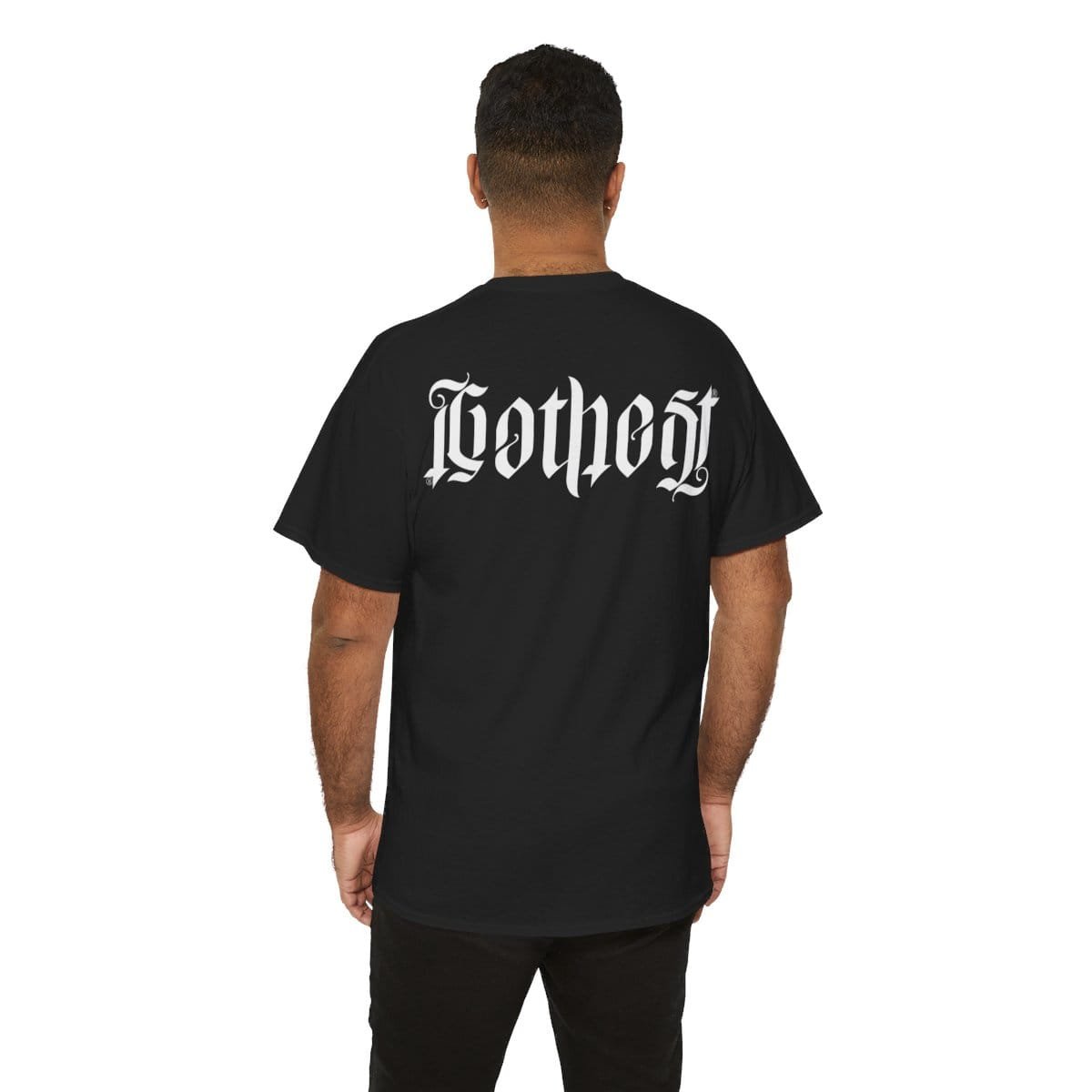 Gothest Goth Card - "UV Contact Lenses" Kawaii Anime Goth Girl Unisex 100% Cotton Tee - Image 18
