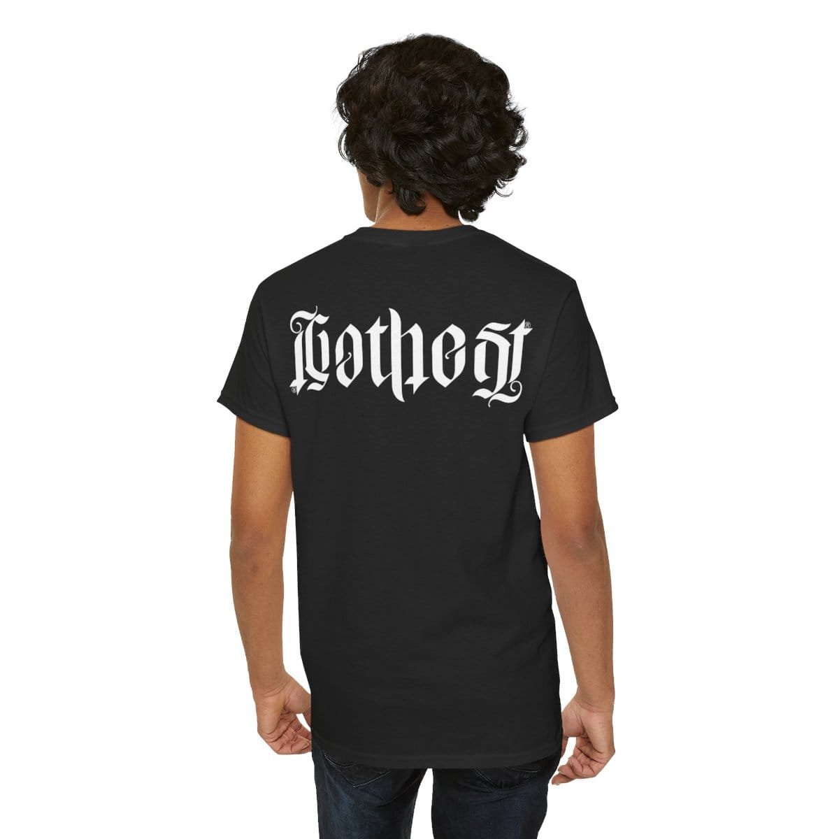 Gothest Goth Card - "UV Contact Lenses" Kawaii Anime Goth Girl Unisex 100% Cotton Tee - Image 20