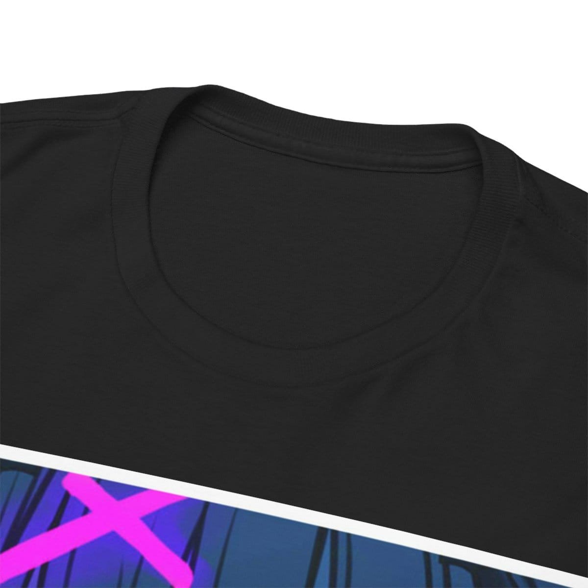 Gothest Goth Card - "UV Contact Lenses" Kawaii Anime Goth Girl Unisex 100% Cotton Tee - Image 9